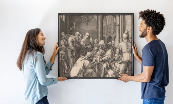 Hendrik Goltzius in the style of Albrecht Dürer