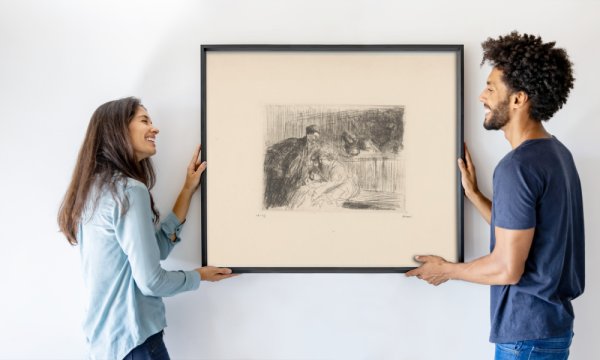 Jean Louis Forain (signed by artist)