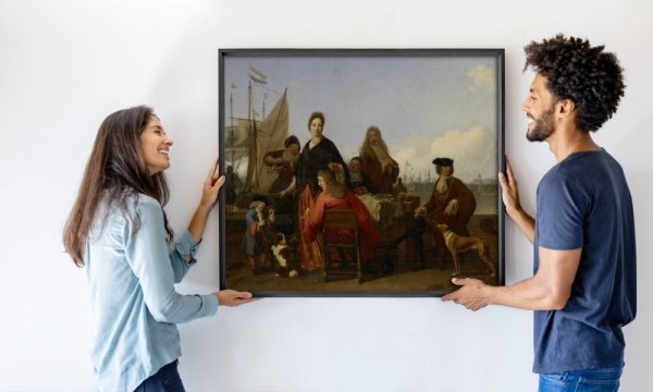 Ludolf Bakhuysen (signed by artist)
