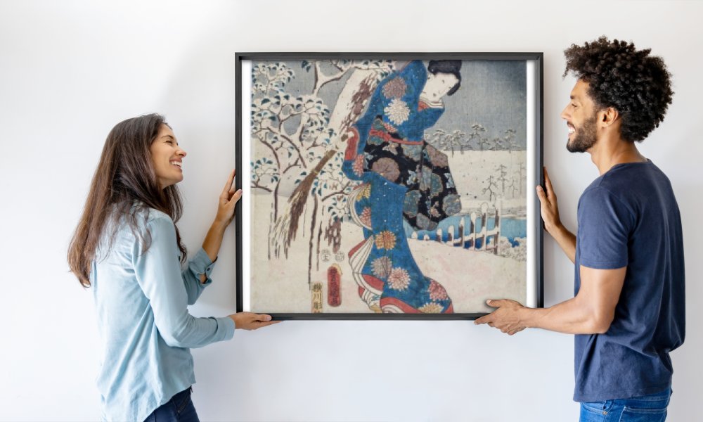 Ando or Utagawa and Toyokuni Utagawa III (Kunisada) (1786-1864) Hiroshige