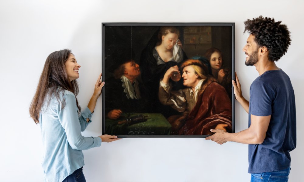 Follower of Godfried Schalcken