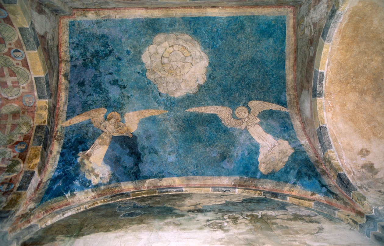 Girişte melek fresk by Unknown