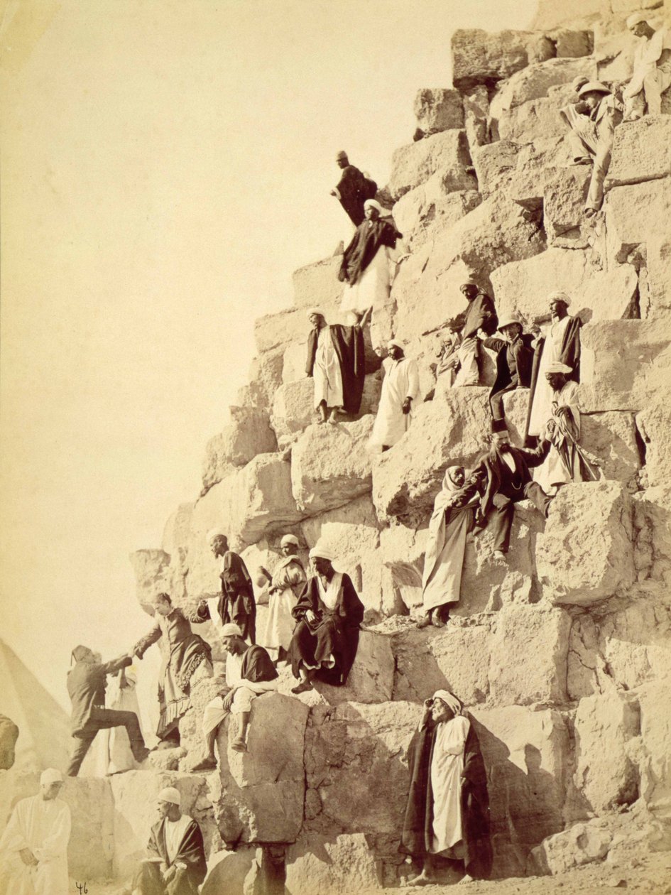 Araplar turistlere Giza