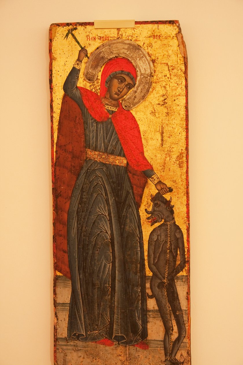 Bizans İkonu İkon Galerisinde Sergileniyor, Ohri, Makedonya by Unknown