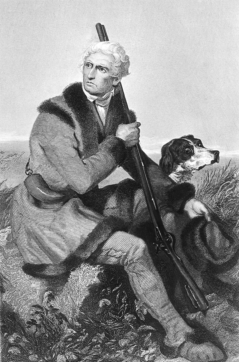 Daniel Boone, Amerikalı sınır insanı by Unknown