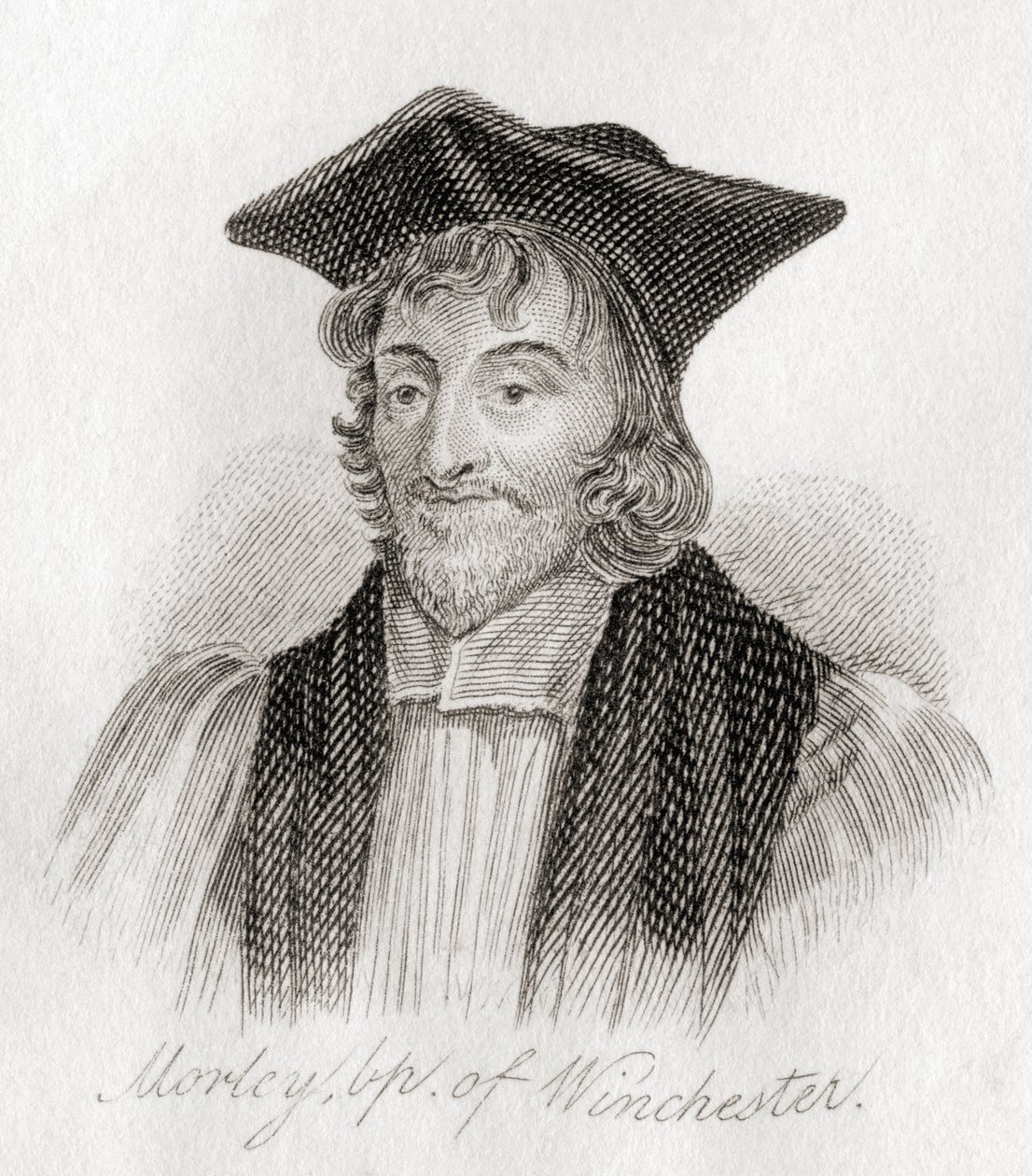 George Morley, 1598?1684. by Unknown