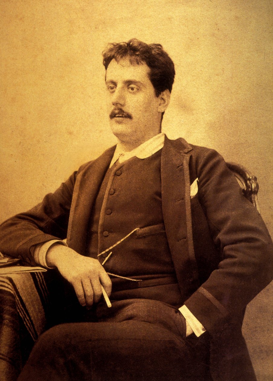 Giacomo Puccini (1858-1924) 1899 by Unknown