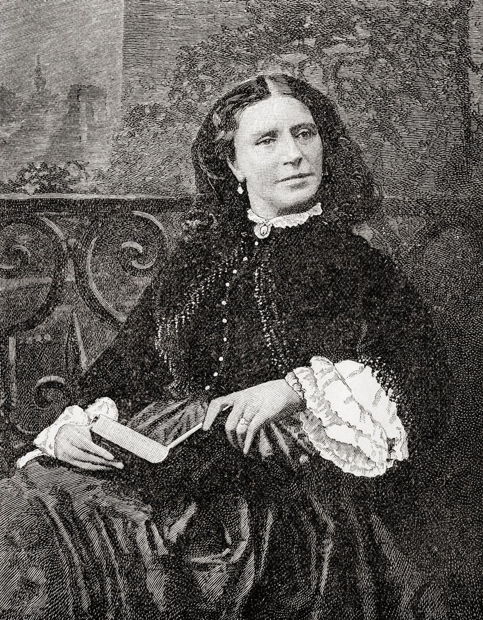 Helena Savile Musluk, Lady Martin, 1817? 1898. by Unknown