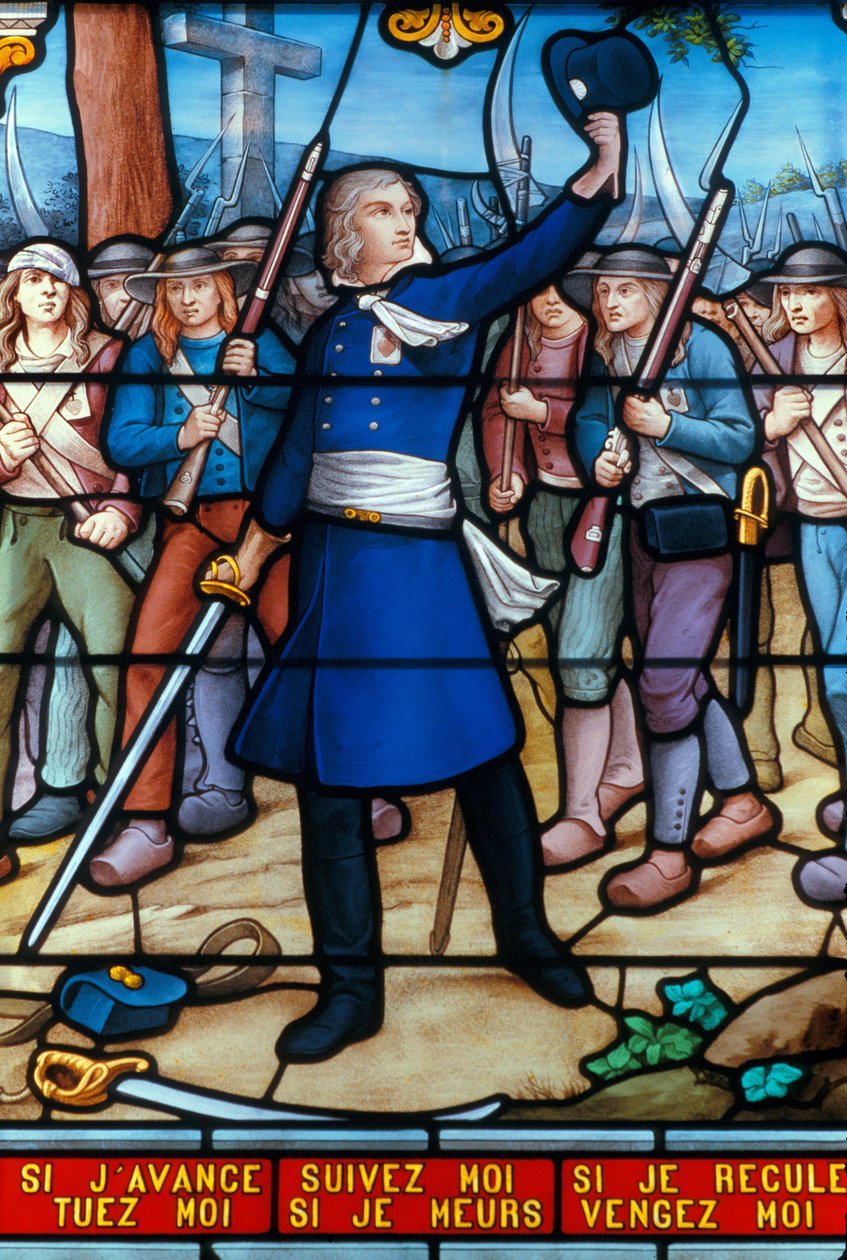 Henri de La Rochejaquelein - Nantes - Musee Dobree - Geçici Sergi - “” Vitray ve Vendee savaşı”” by Unknown