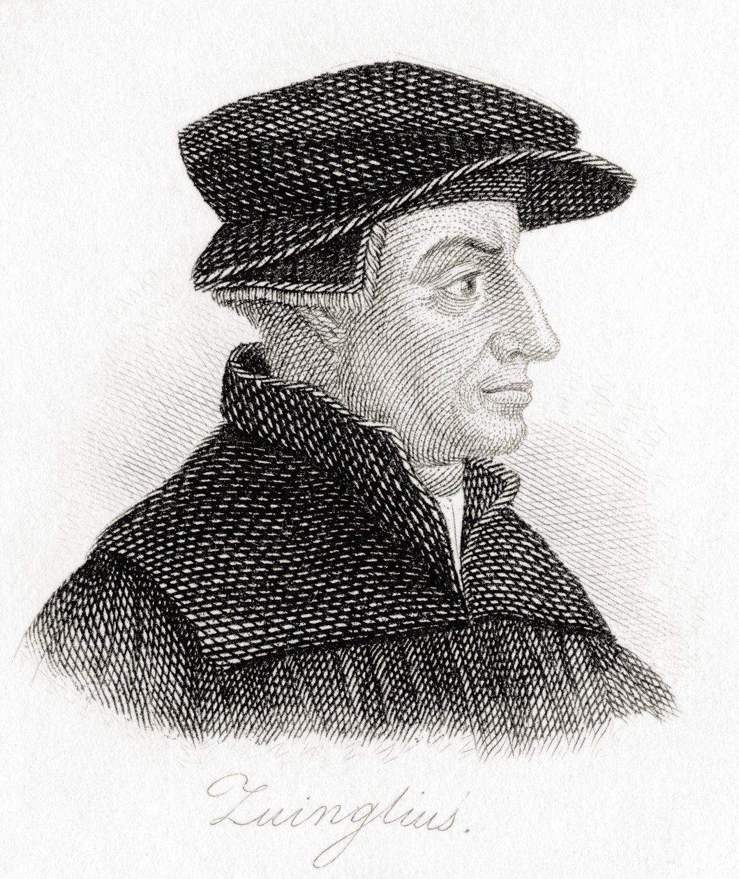 Huldrych Zwingli veya Ulrich Zwingli, 1484? 1531. by Unknown