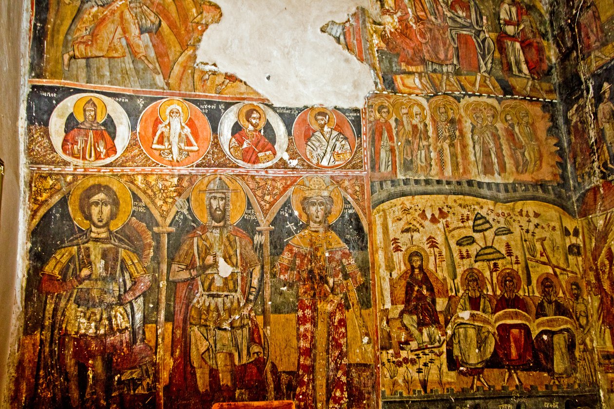 St Marys Kilisesi, Mborja, Korca, Arnavutluk by Unknown