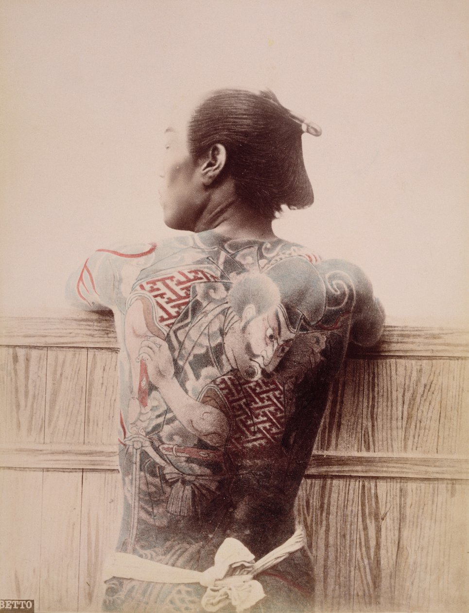 Japon Damat Dövmeleri, 1880 dolayları by Unknown