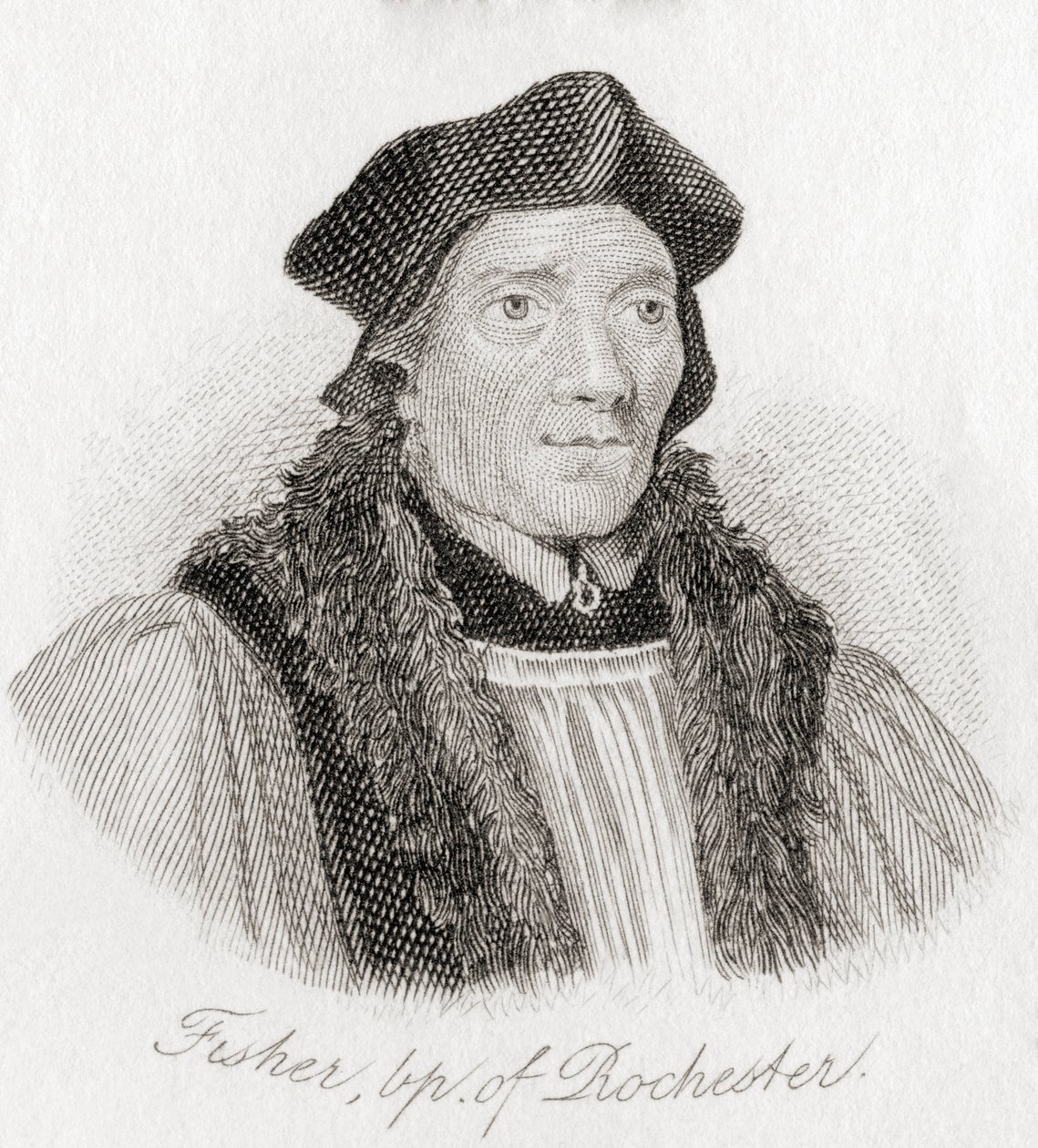 John Fisher, yaklaşık 1469? 1535. İngiliz Katolik piskoposu ve ilahiyatçısı. by Unknown
