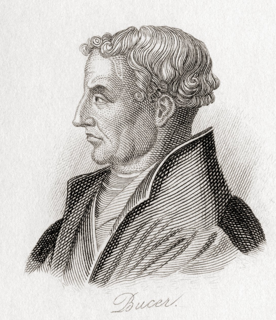Martin Bucer, 1491? 1551. Alman Protestan reformcu. by Unknown