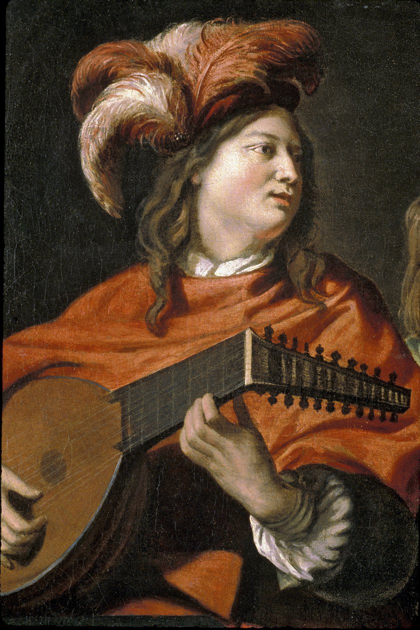 Picardie 087 - Laon - Müze - “” Le Concert ”” (detay) Mathieu Le Nain (1607-1667) by Unknown