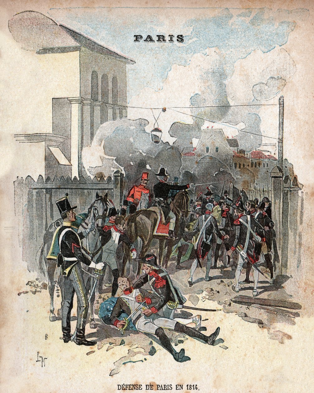 Paris Kuşatması, 1815. Paris Kuşatması, 1815. by Unknown