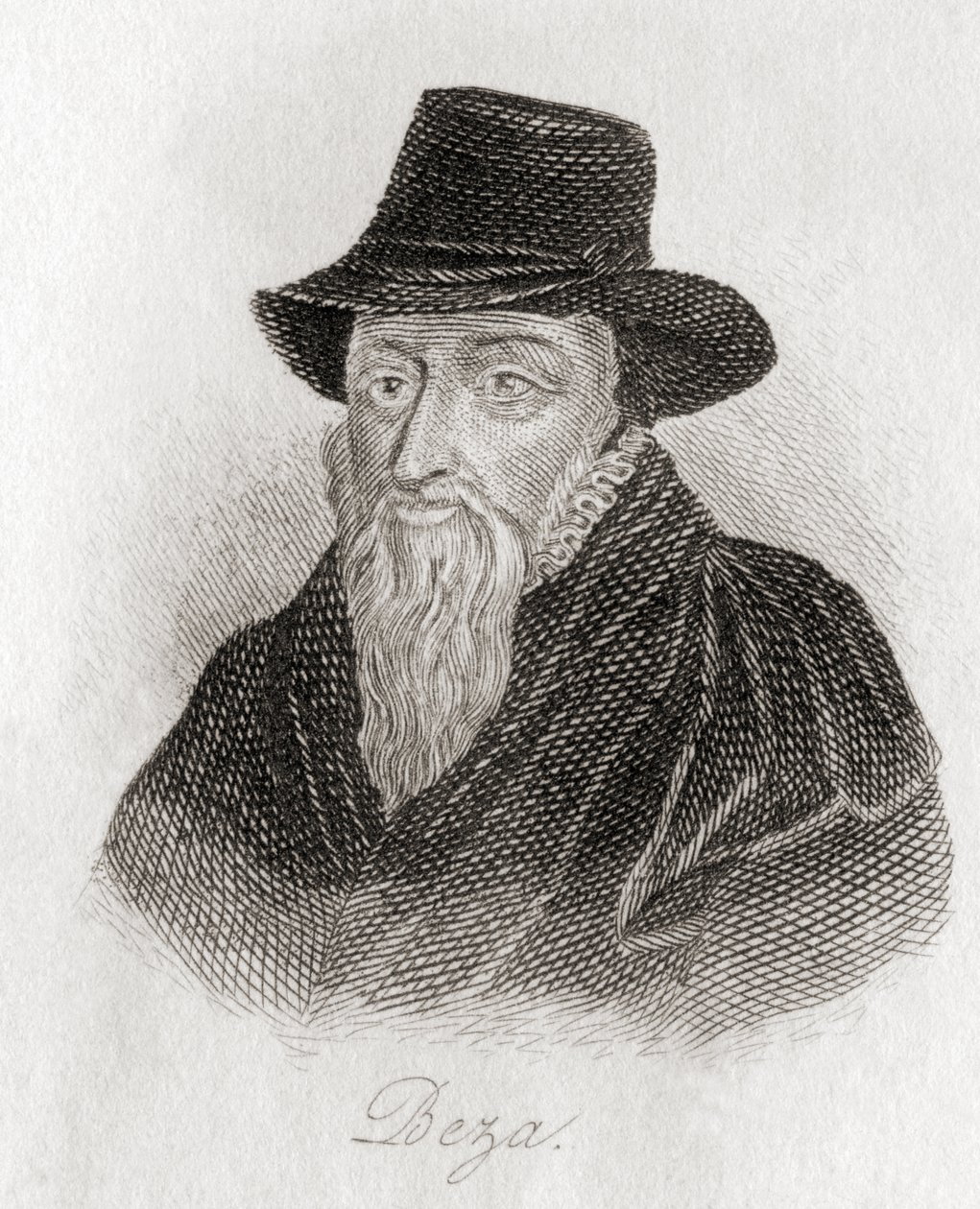 Theodore Beza, 1519? 1605. by Unknown