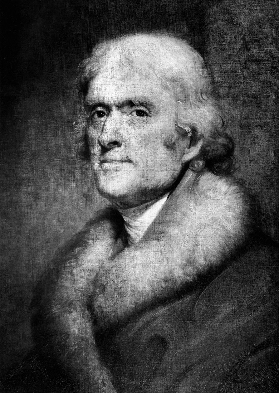 Thomas Jefferson, Rembrandt Peale by Unknown
