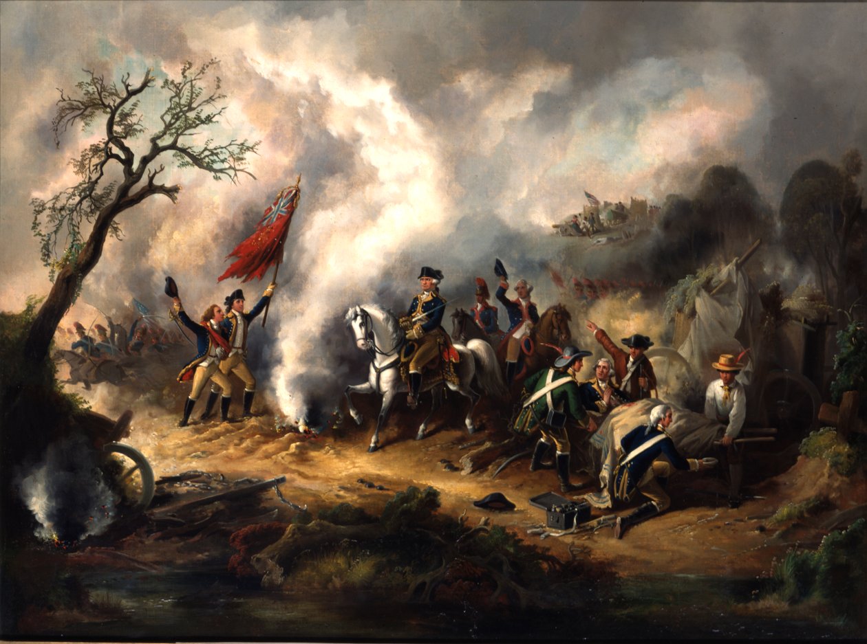 Monmouth Savaşı, 28 Haziran 1778, 19. yüzyılın başları by American School