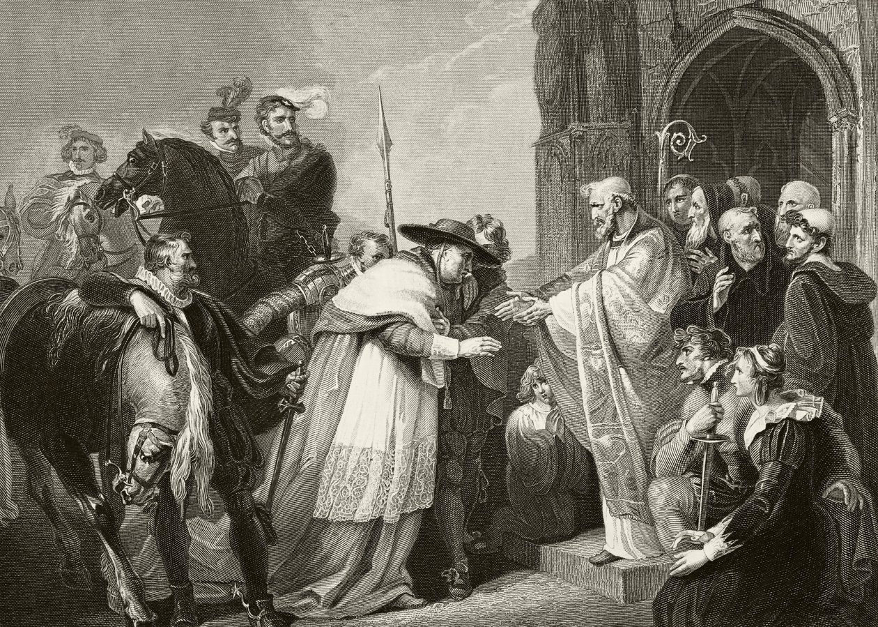 Thomas, Kardinal Wolsey, William Hickman Smith Aubrey (1858-1916) tarafından 1530
