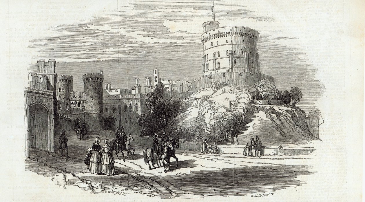Windsor Kalesi - The Illustrated London News