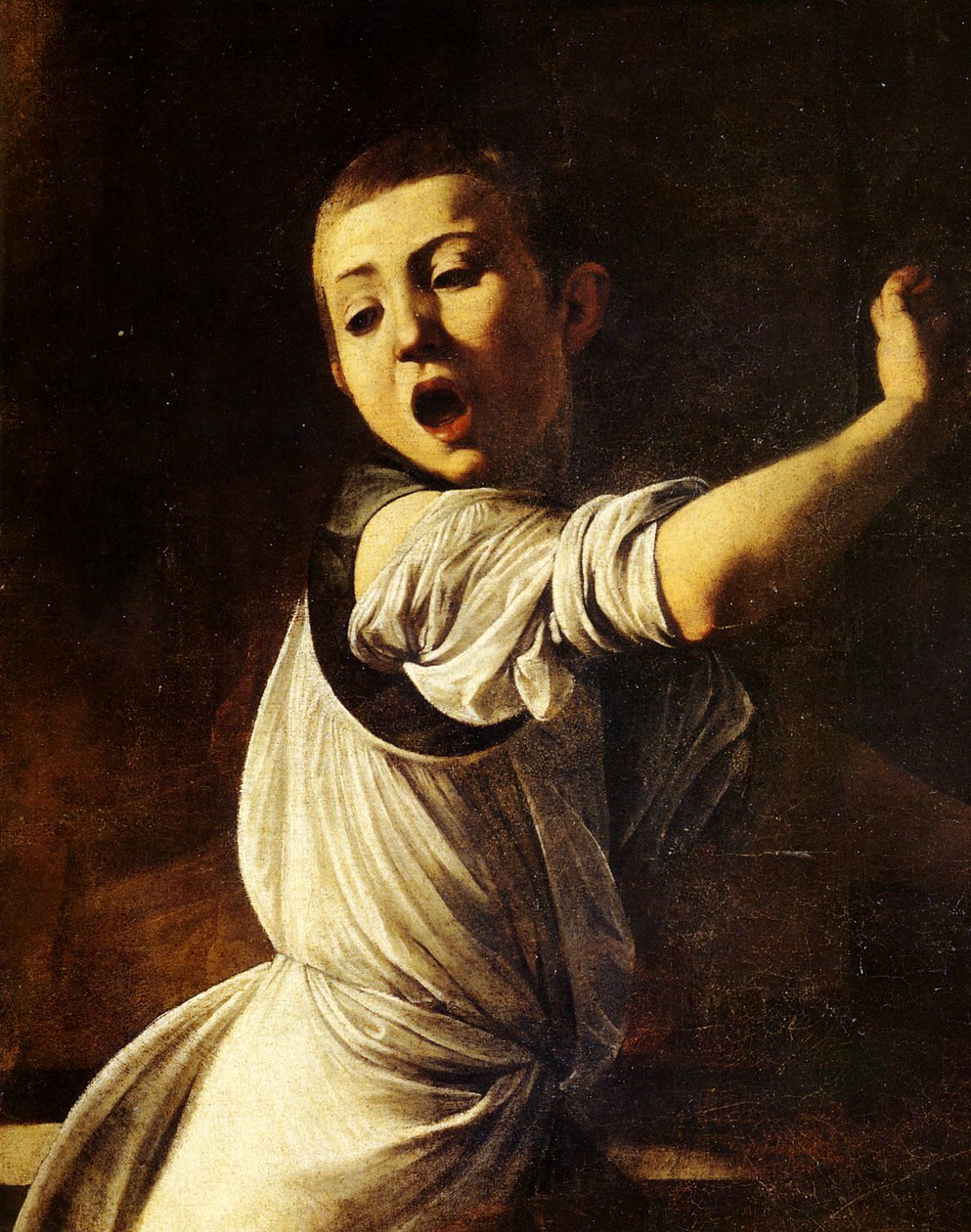 Aziz Matta Şehitliği (detay) by Michelangelo Merisi Caravaggio