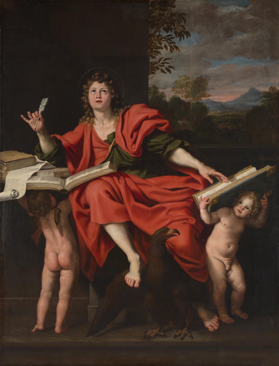 Aziz John Evangelist by Domenichino