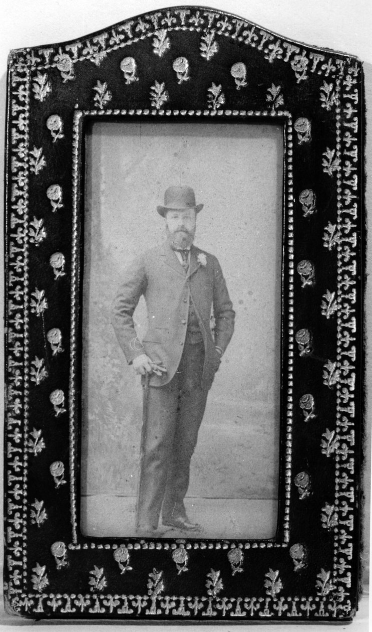 Jacques Doucet genç bir adam olarak, 1870-90 dolayları by French Photographer