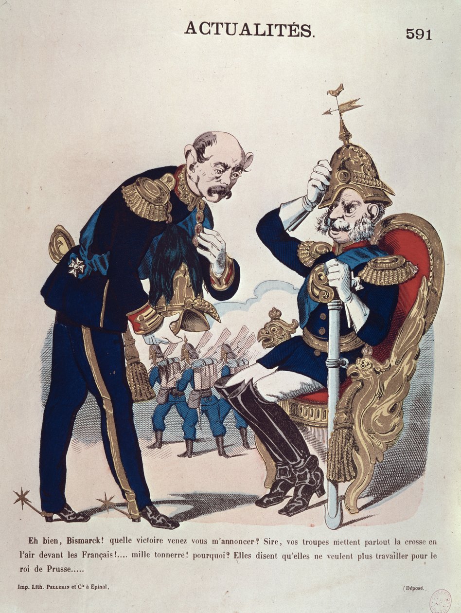 "Ah iyi Bismarck! Bana hangi zaferden bahsetmeye geldin ...