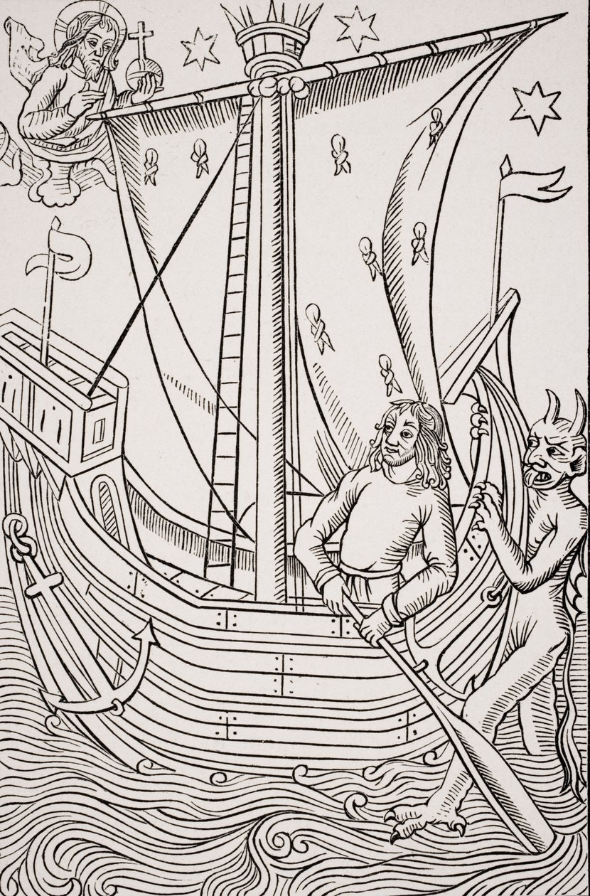 Fırtınada Tüccar Gemisi, Nicolas de Rouge