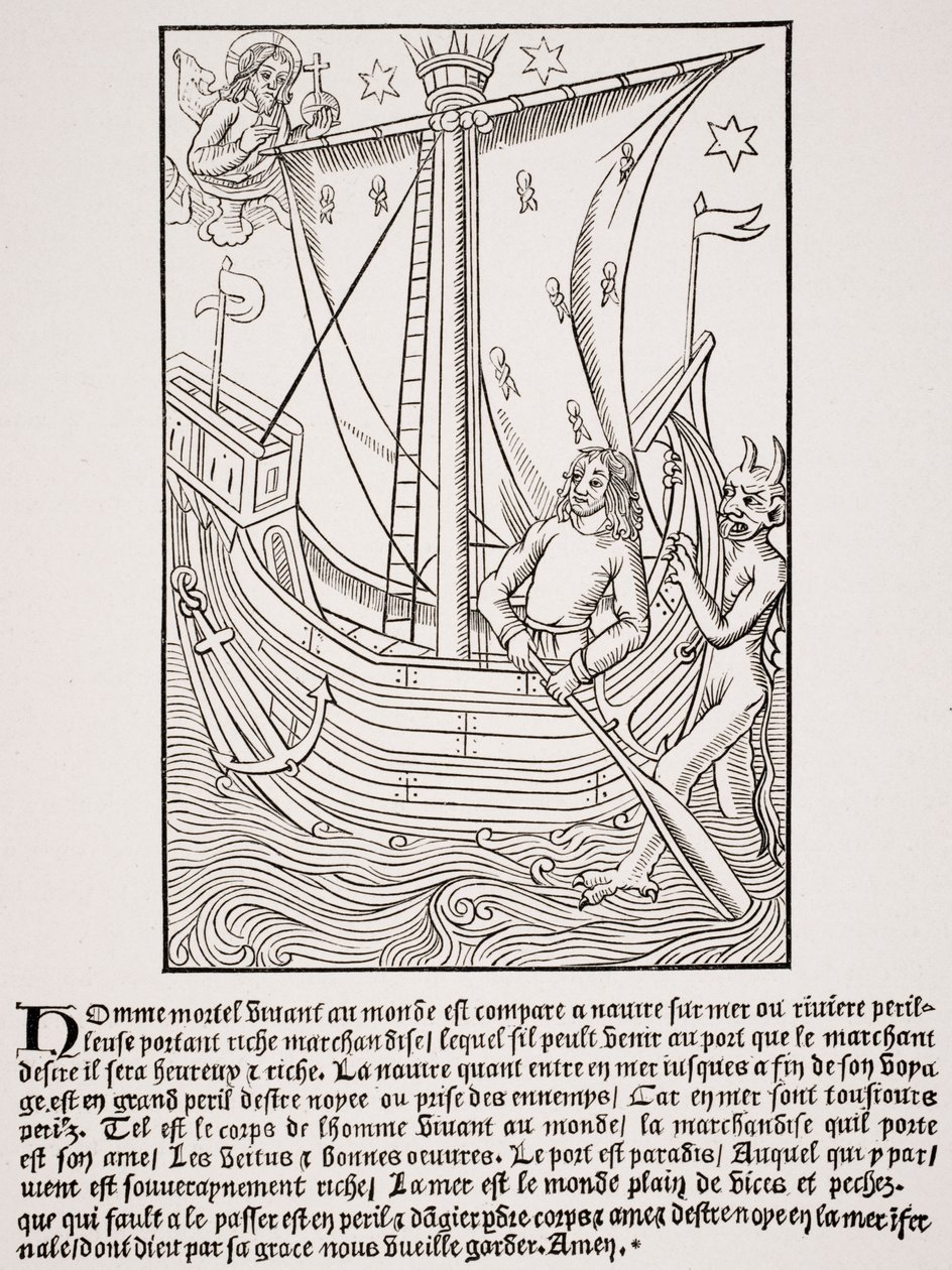 Fırtınada Tüccar Gemisi, Nicolas de Rouge