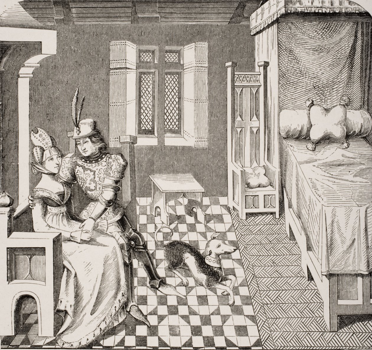 Şövalye ve Leydisi, Christine de Pisan