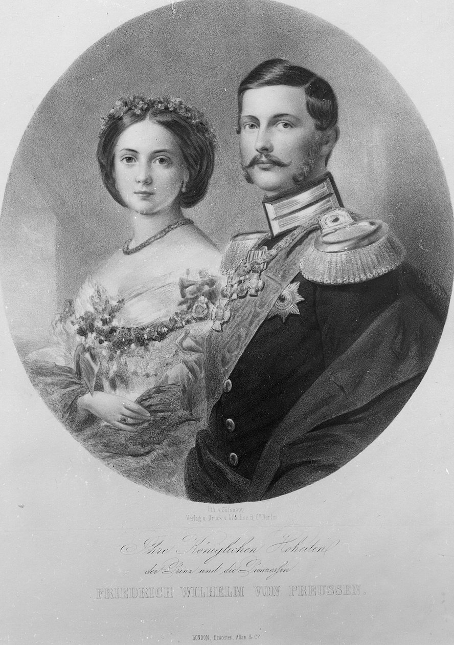 Majesteleri Prenses Victoria (1840-1901) ve Prusya Veliaht Prensi Frederick William