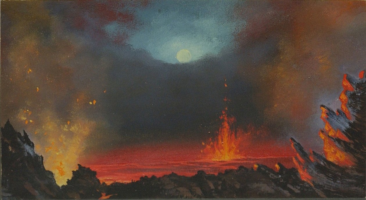 Kilauea Kalderası by Ogura Yonesuke Itoh