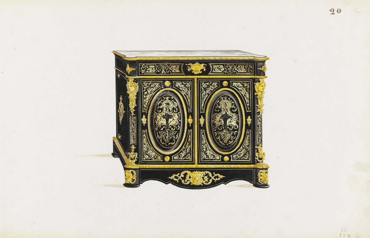 Boulle Tarzında Dolap Tasarımı by Pagny