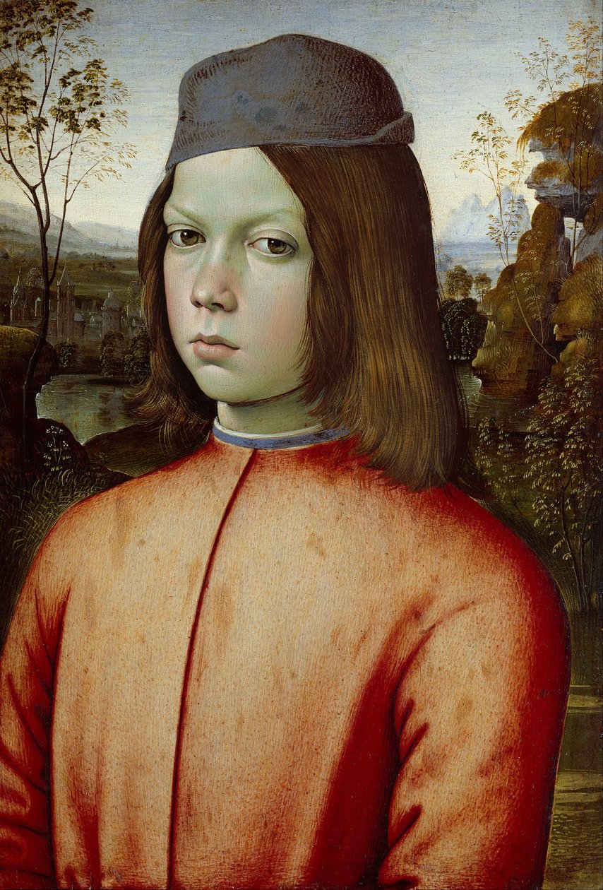 Bir çocuğun portresi by   Pinturicchio