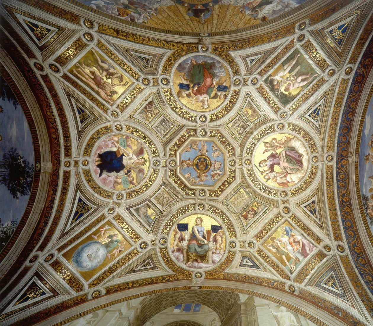 Mühür Salonunun Kasası by Raffaello Sanzio Raphael