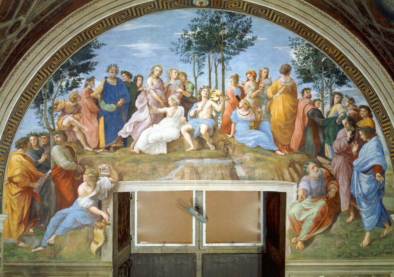 Parnassus by Raffaello Sanzio Raphael