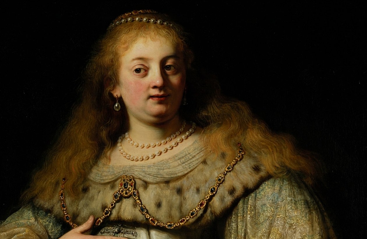 Artemisia, detay by Rembrandt van Rijn