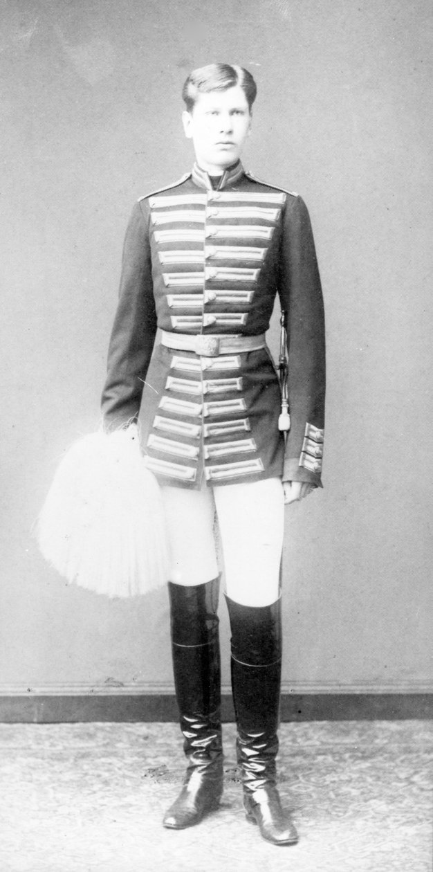 Corps de Pages üniformalı Nicholas Pavlovich Fomin by Russian Photographer