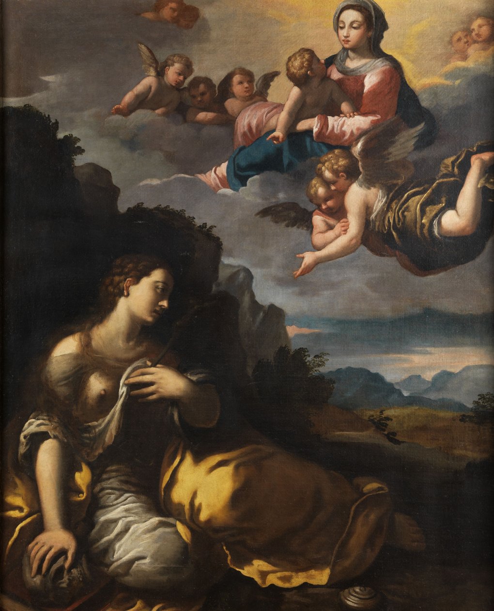 tövbekar Mary Magdalene by Sigismondo Scarsellino