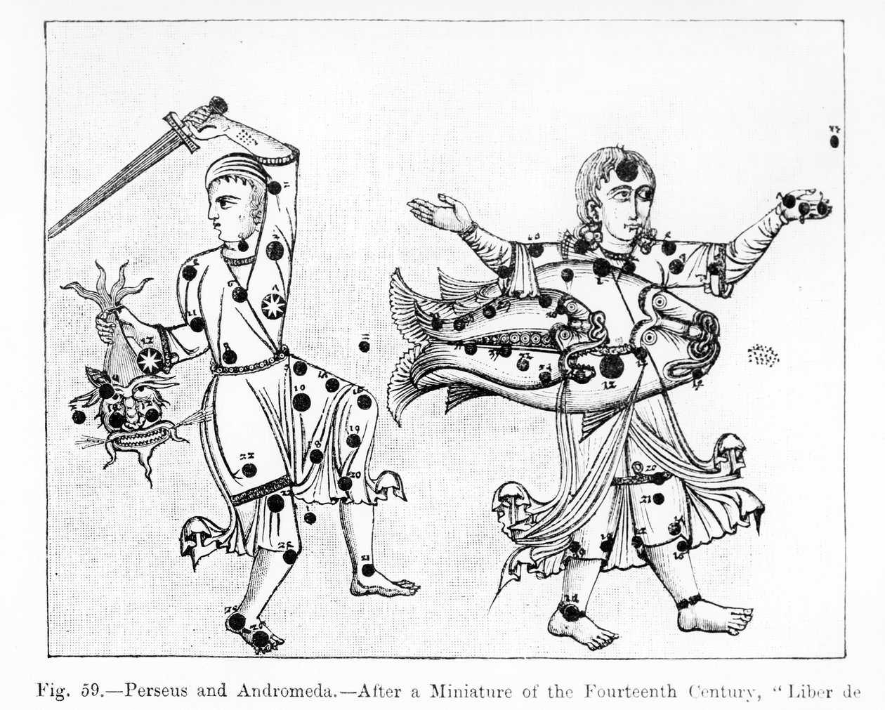 Perseus ve Andromeda, Liber de Stellis Fixarum