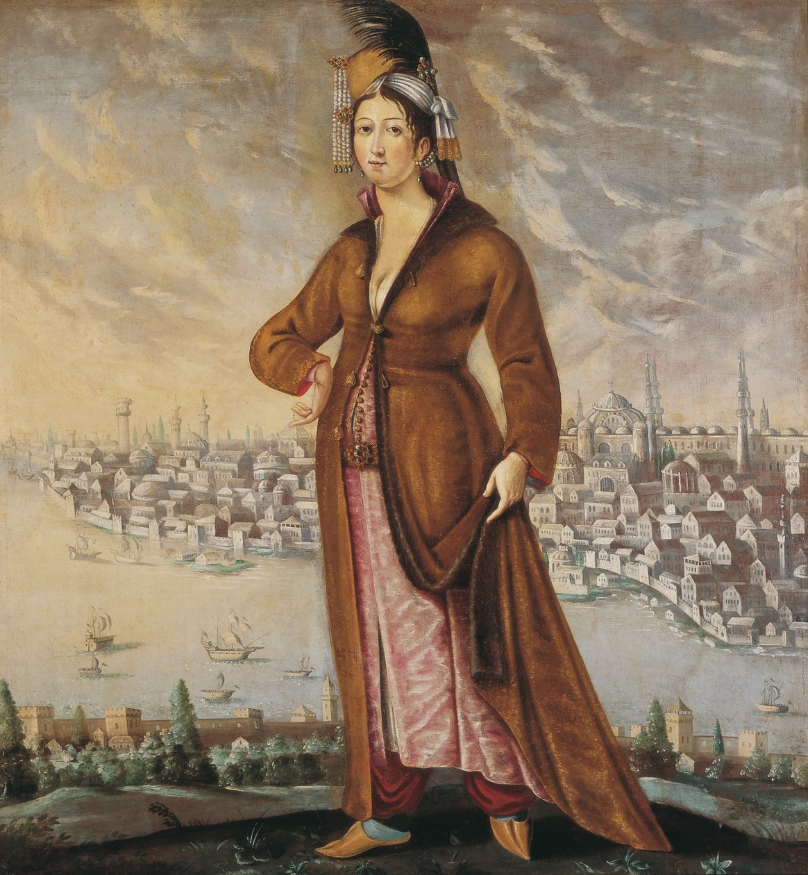 Yunan kadın by Unknown