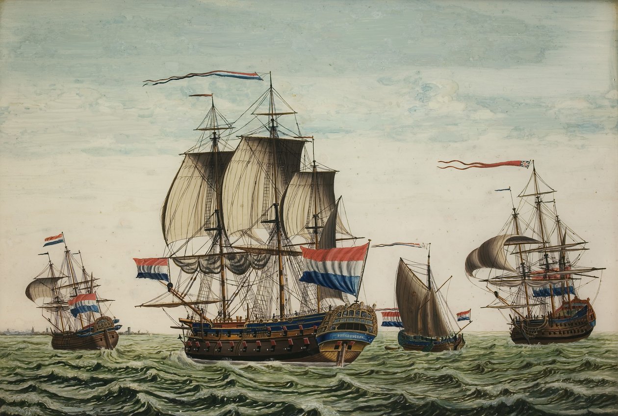 Prens Friso hattının gemisi by Unknown