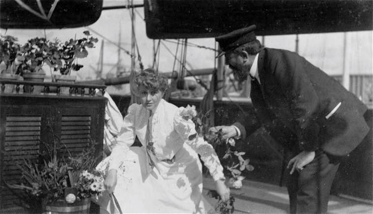 Simonne Legrand-Menier (1881-1972) ve Gaston Menier