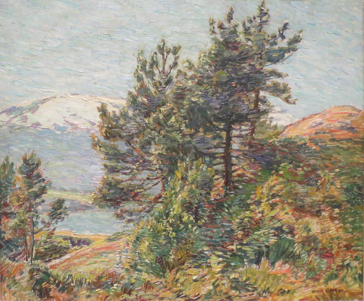 Norveç Çamları Manzara by Walter Griffin