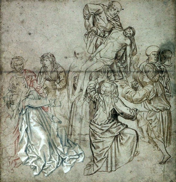 Muhtemelen Vranck van der Stock (1424-95) tarafından çizilmiş, Campin