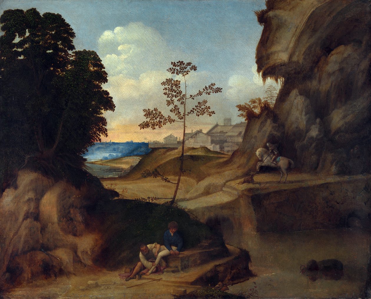 Il Tramonto (Gün Batımı) by Giorgione