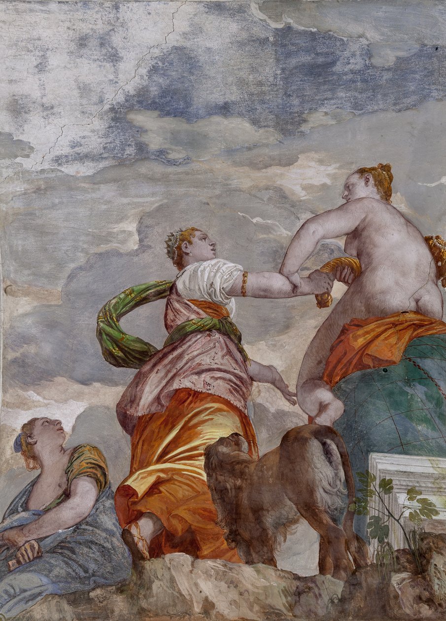 Talih, Hırs ve Kıskançlık, Küçük Köpeğin Odası, 2632662 detayı by Veronese