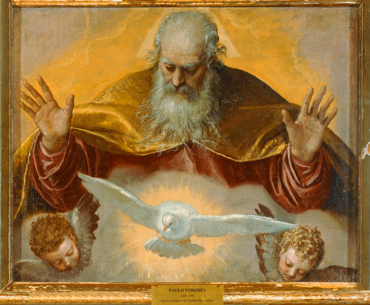 Baba Tanrı ve Kutsal Tanrı GhoSt. 10014555 ... by (1528-88) Veronese